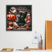 Load image into Gallery viewer, Diamond Painting - Full Square - Cute Animal October (40*40CM)