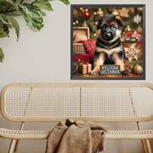 Load image into Gallery viewer, Diamond Painting - Full Square - Cute Animal December (40*40CM)