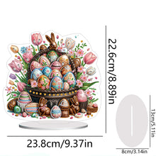 Load image into Gallery viewer, Easter Egg Flower Table Top Diamond Painting Ornament Kits for Home Office Decor