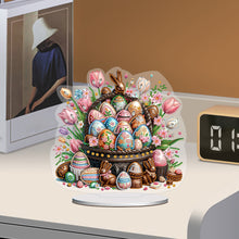 Load image into Gallery viewer, Easter Egg Flower Table Top Diamond Painting Ornament Kits for Home Office Decor