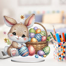 Load image into Gallery viewer, Easter Egg Flower Table Top Diamond Painting Ornament Kits for Home Office Decor