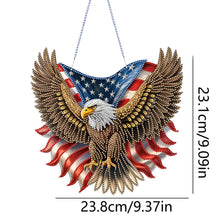 Load image into Gallery viewer, Eagle Diamond Painting Hanging Pendant 5D DIY Ornaments for Wall Window