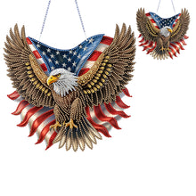 Load image into Gallery viewer, Eagle Diamond Painting Hanging Pendant 5D DIY Ornaments for Wall Window