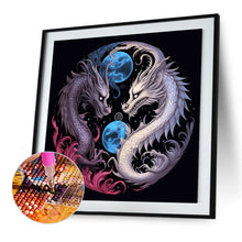 Load image into Gallery viewer, Diamond Painting - Full Square - Yin Yang Dragon (40*40CM)