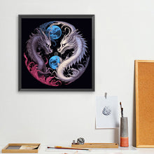 Load image into Gallery viewer, Diamond Painting - Full Square - Yin Yang Dragon (40*40CM)