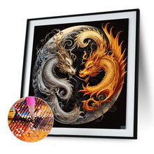 Load image into Gallery viewer, Diamond Painting - Full Square - Yin Yang Dragon (40*40CM)
