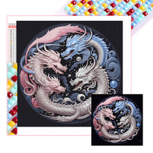 Load image into Gallery viewer, Diamond Painting - Full Square - Yin Yang Dragon (40*40CM)