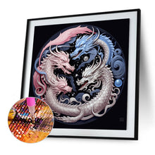 Load image into Gallery viewer, Diamond Painting - Full Square - Yin Yang Dragon (40*40CM)