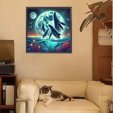 Load image into Gallery viewer, Diamond Painting - Full Square - Ocean Under The Moonlight (30*30CM)