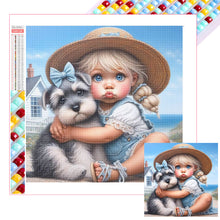 Load image into Gallery viewer, Diamond Painting - Full Square - Cute Girl (30*30CM)