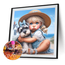 Load image into Gallery viewer, Diamond Painting - Full Square - Cute Girl (30*30CM)