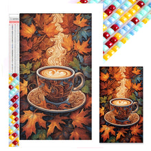 Load image into Gallery viewer, Diamond Painting - Full Square - Autumn Maple Leaf Coffee (40*70CM)