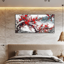 Load image into Gallery viewer, Diamond Painting - Full Square - Winter Plum Blossom (95*45CM)