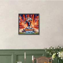 Load image into Gallery viewer, Diamond Painting - Full Round - Denver Broncos (40*40CM)
