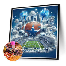 Load image into Gallery viewer, Diamond Painting - Full Round - Dallas Cowboys (40*40CM)