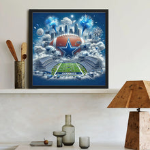 Load image into Gallery viewer, Diamond Painting - Full Round - Dallas Cowboys (40*40CM)