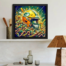 Load image into Gallery viewer, Diamond Painting - Full Round - Green Bay Packers (40*40CM)