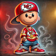 Load image into Gallery viewer, Diamond Painting - Full Round - Kansas City Chiefs (40*40CM)