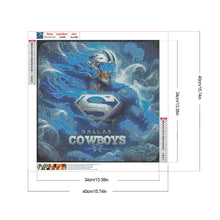 Load image into Gallery viewer, Diamond Painting - Full Round - Dallas Cowboys (40*40CM)