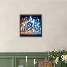 Load image into Gallery viewer, Diamond Painting - Full Round - Dallas Cowboys (40*40CM)