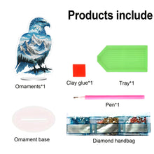 Load image into Gallery viewer, Acrylic Special Shape Elephant Rhinestones Desktop Ornaments Bedroom Table Decor