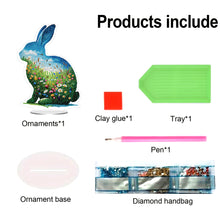 Load image into Gallery viewer, Acrylic Special Shape Elephant Rhinestones Desktop Ornaments Bedroom Table Decor