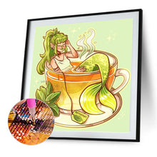 Load image into Gallery viewer, Diamond Painting - Full Square - Teacup Mermaid (40*40CM)