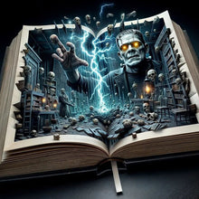 Load image into Gallery viewer, Diamond Painting - Full Round - Horror Atmosphere (50*50CM)