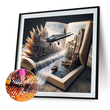Load image into Gallery viewer, Diamond Painting - Full Round - Water City In The Book (50*50CM)