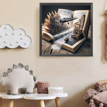Load image into Gallery viewer, Diamond Painting - Full Round - Water City In The Book (50*50CM)