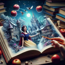 Load image into Gallery viewer, Diamond Painting - Full Round - Princess Castle (50*50CM)