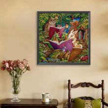 Load image into Gallery viewer, AB Diamond Painting - Full Square - Little Dragon (50*50CM)