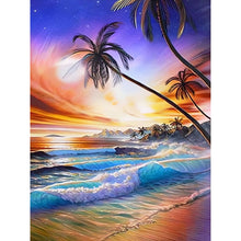 Load image into Gallery viewer, Diamond Painting - Full Round - Seaside Scenery (30*40CM)