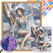 Load image into Gallery viewer, AB Diamond Painting - Full Square - Snow Woman (40*40CM)