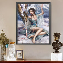 Load image into Gallery viewer, AB Diamond Painting - Full Square - Snow Woman (40*40CM)