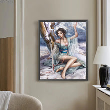 Load image into Gallery viewer, AB Diamond Painting - Full Square - Snow Woman (40*40CM)