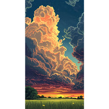 Load image into Gallery viewer, Diamond Painting - Full Round - Beautiful Grassland Scenery (40*70CM)