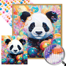 Load image into Gallery viewer, AB Diamond Painting - Full Round - Panda (45*50CM)