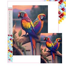 Load image into Gallery viewer, Diamond Painting - Full Square - Couple Bird (50*70CM)