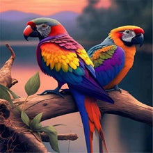 Load image into Gallery viewer, Diamond Painting - Full Square - Couple Bird (50*70CM)