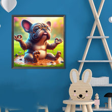 Load image into Gallery viewer, Diamond Painting - Full Round - French Bulldog (40*40CM)