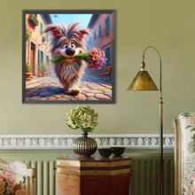 Load image into Gallery viewer, Diamond Painting - Full Round - Dog (40*40CM)
