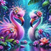 Load image into Gallery viewer, Diamond Painting - Full Round - Swan (40*40CM)