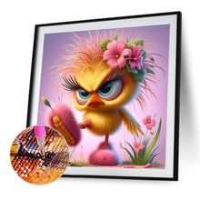 Load image into Gallery viewer, Diamond Painting - Full Round - Little Yellow Duck (40*40CM)