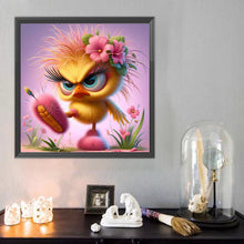 Load image into Gallery viewer, Diamond Painting - Full Round - Little Yellow Duck (40*40CM)