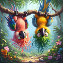 Load image into Gallery viewer, Diamond Painting - Full Round - Parrot (40*40CM)