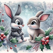 Load image into Gallery viewer, Diamond Painting - Full Round - Rabbit (40*40CM)