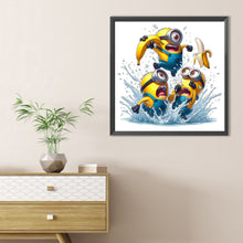 Load image into Gallery viewer, Diamond Painting - Full Round - Minions (40*40CM)