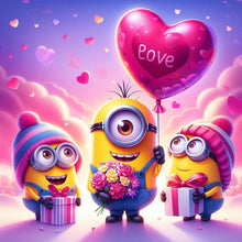 Load image into Gallery viewer, Diamond Painting - Full Round - Minions (40*40CM)