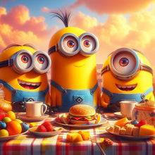 Load image into Gallery viewer, Diamond Painting - Full Round - Minions (40*40CM)